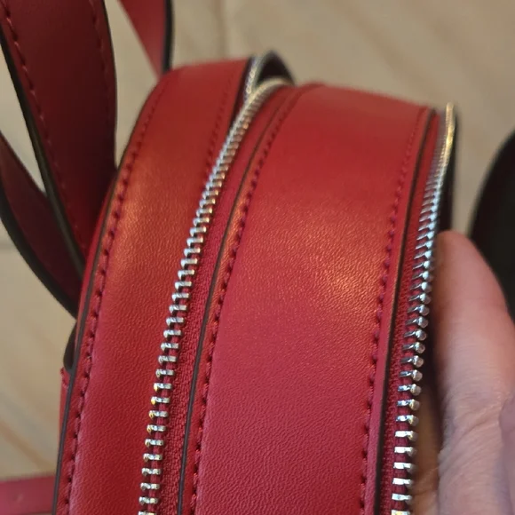 NWOT Michael Kors Dark Pink Backpack - Picture 10 of 10